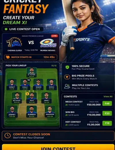 11clubpro (11 club pro) fantasy cricket & matchday visual 3